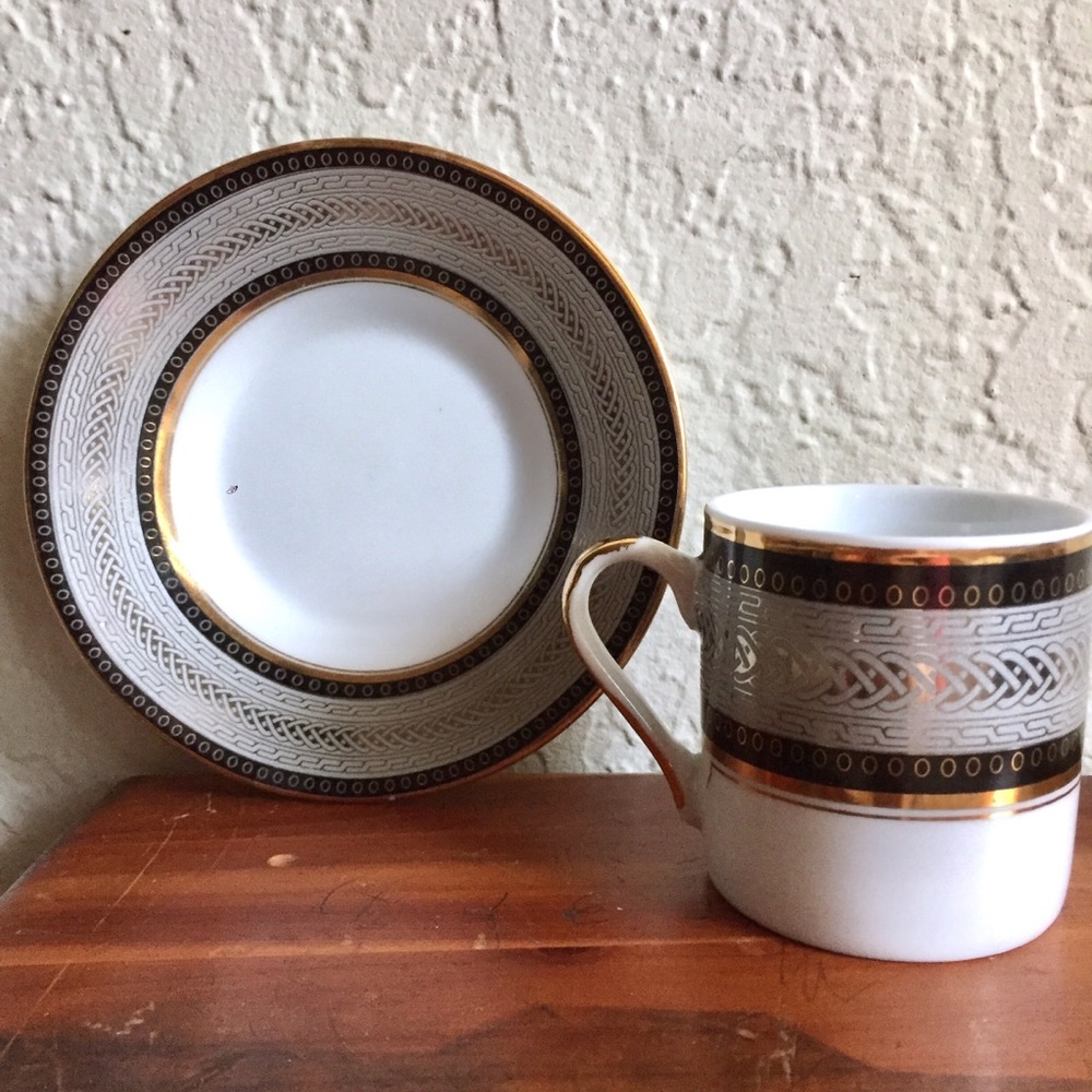 Vintage 24ct gold Yamasen porcelain